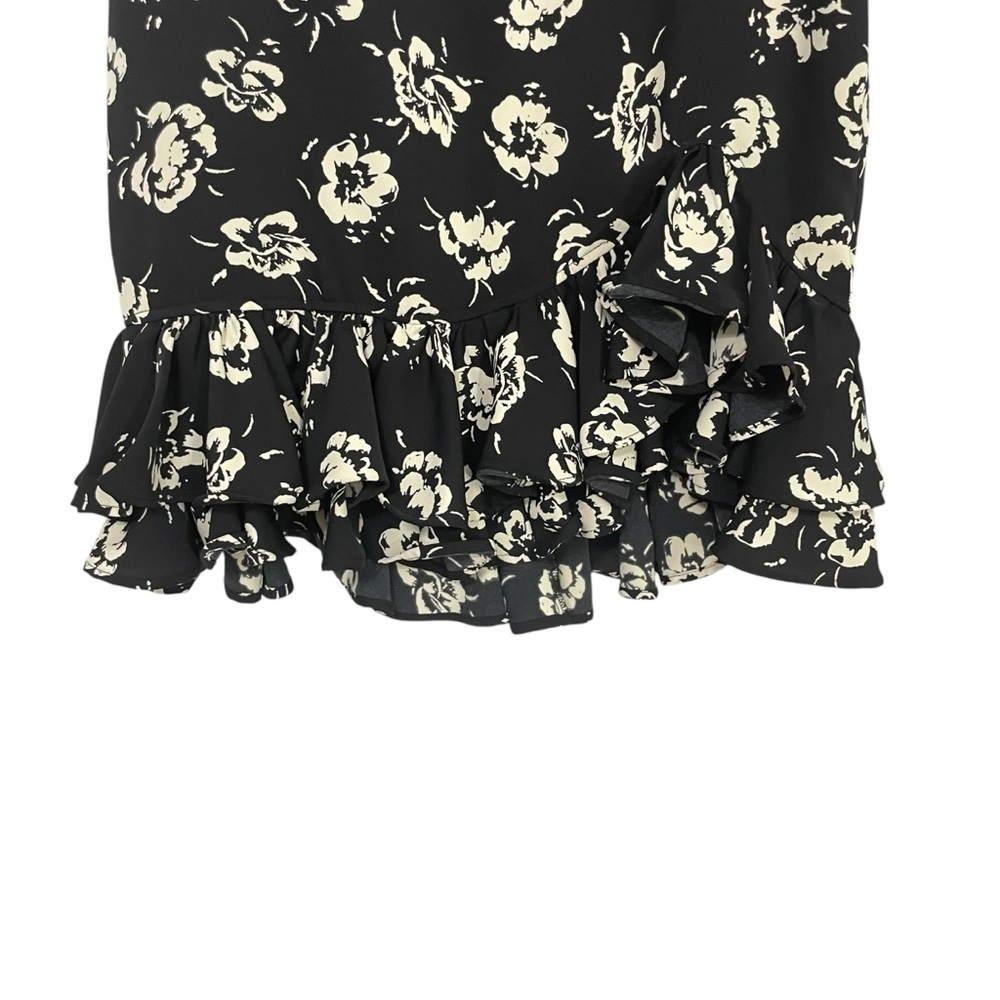 Polo Ralph Lauren Floral Black and Cream ruffle skirt size 4, Spring, Summer - Picture 8 of 16